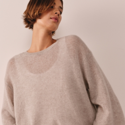 Layering Cashmere Wide Sleeve Jumper