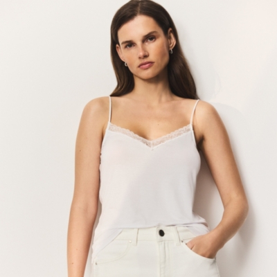 Layering Lace Trim Cami