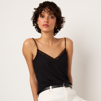 Layering Lace Trim Cami