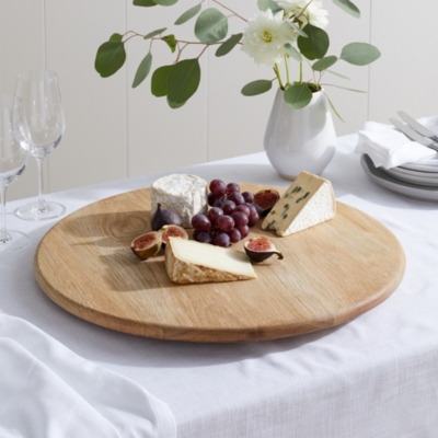 Lazy Susan Wooden Oak Board, Kitchen Accessories