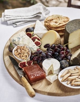 Lazy Susan Wooden Oak Board