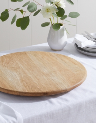 Lazy Susan Wooden Oak Board