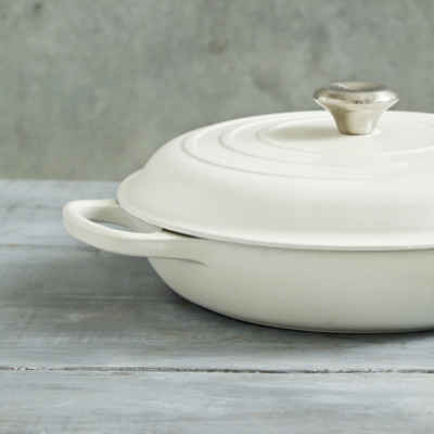 Le Creuset Shallow Casserole Dish 30cm Le Creuset Collection The White Company UK
