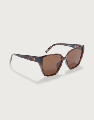 Le Specs Cat Eye Sunglasses - Tortoiseshell