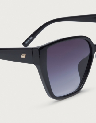 Le Specs Cat Eye Sunglasses - Black