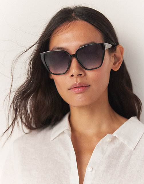 Le Specs Cat Eye Sunglasses | Glasses & Sunglasses | The White Company UK
