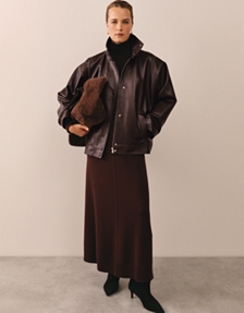 Leather Batwing Jacket