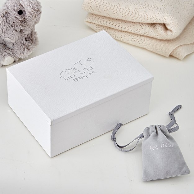 Leather Kimbo Keepsake Box | Christening Gifts | The White Company
