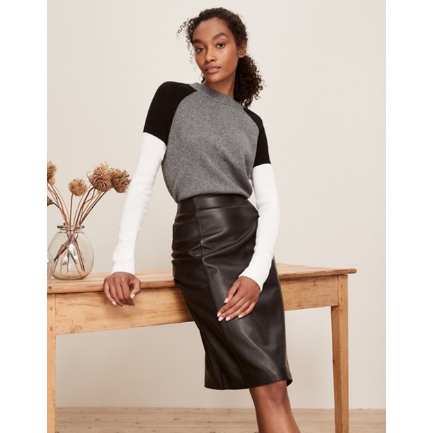 Leather Pencil Skirt | Skirts & Shorts | The White Company