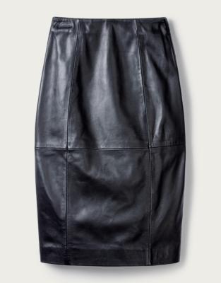 Leather Pencil Skirt