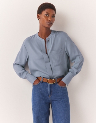 Leather Round Buckle Belt