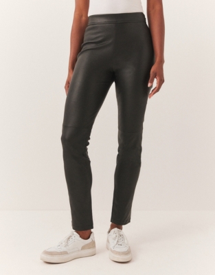 Leather Slim Trouser