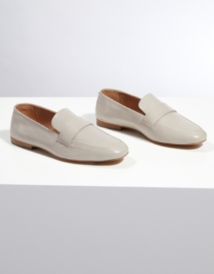 soft leather loafers