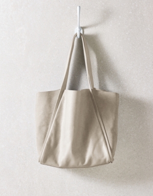 White Leather Tote Bags Uk