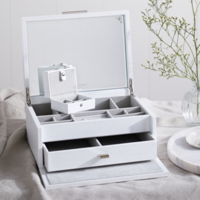 Leather Ultimate Jewellery Box | Home Accessories Sale | The White ...