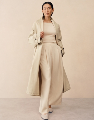 Lightweight Layering Top With Cashmere - Lait