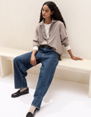 Lightweight Layering Top With Cashmere