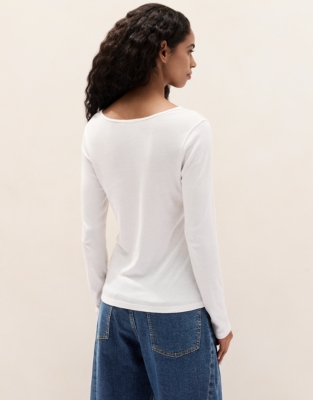 Lightweight Layering Top With Cashmere
