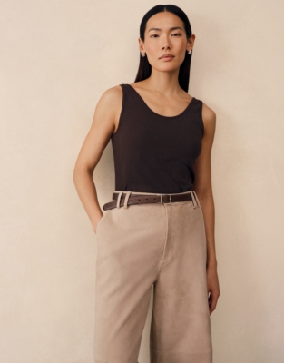 Lightweight Layering Vest With Cashmere