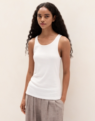 Lightweight Layering Vest With Cashmere