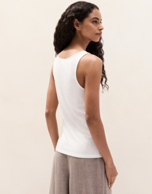 Lightweight Layering Vest With Cashmere