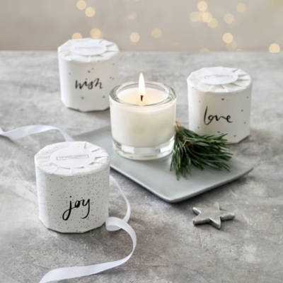 Lime & Bay ‘Joy’ Votive Candle Candles & Fragrance Sale The White