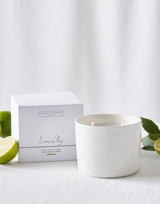 Lime & Bay Ceramic 2 Wick Candle
