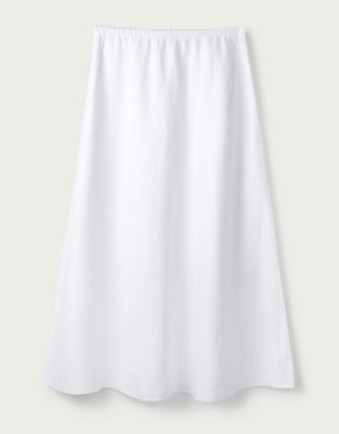 white a line skirt