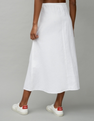 Linen Aline Skirt Skirts & Shorts The White Company UK