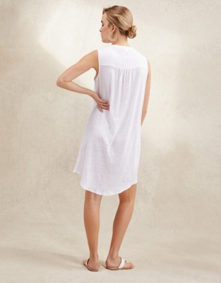 linen beach dresses uk