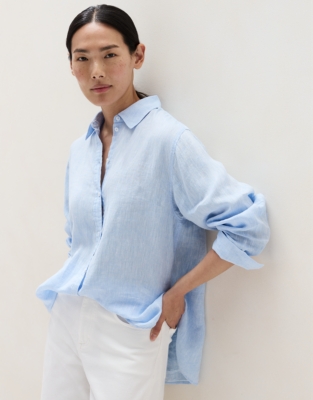 Linen Boyfriend Shirt 
