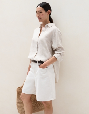 Linen Boyfriend Shirt 