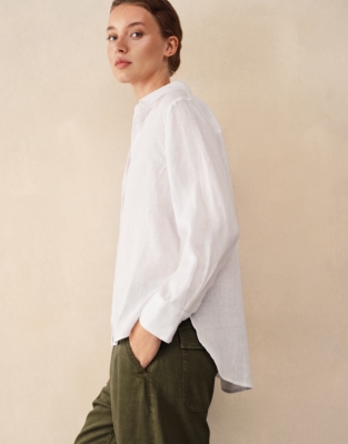 Linen Boyfriend Shirt