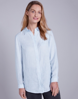 Linen Classic Shirt | Clothing Sale | The White Company UK