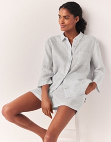 Linen Classic Short Pyjama Set