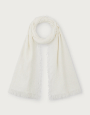 Linen Cotton Irregular Slub Scarf