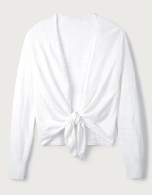 the little white company cardigan