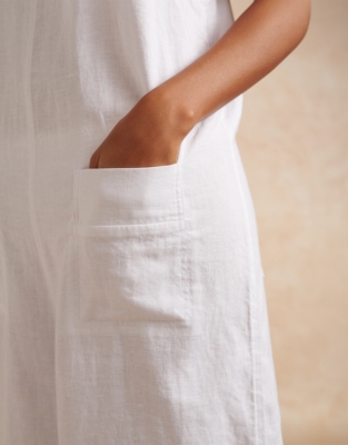Linen Dungarees Clothing Sale The White Company UK