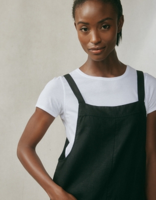 Linen Dungarees Dresses & Jumpsuits The White Company UK
