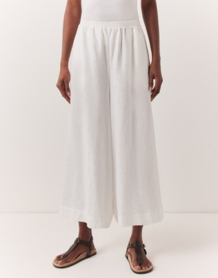 Linen Elasticated Waist Culottes