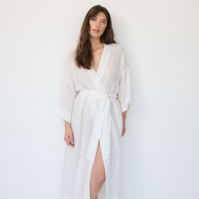 Linen Gauze Robe