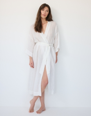 Linen Gauze Robe