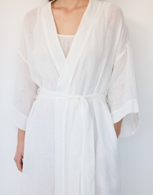 Linen Gauze Robe