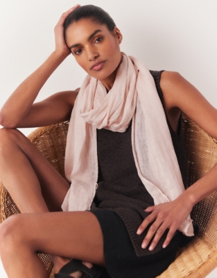 Linen Gauze Scarf