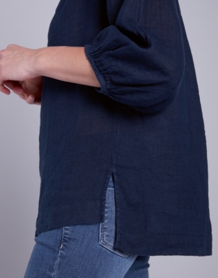 Linen Gauze Top Tops & Blouses The White Company US