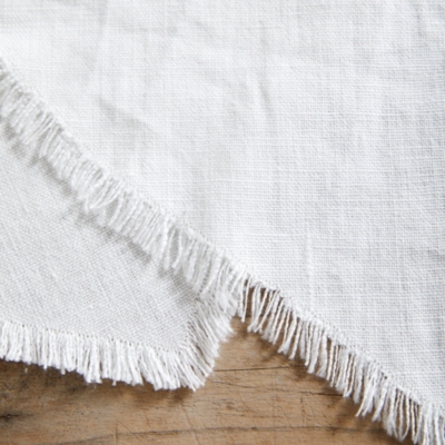 Linen Heart Placemats Set of 2 Home Accessories Sale The White