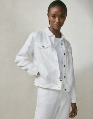 The white company 2025 denim jacket