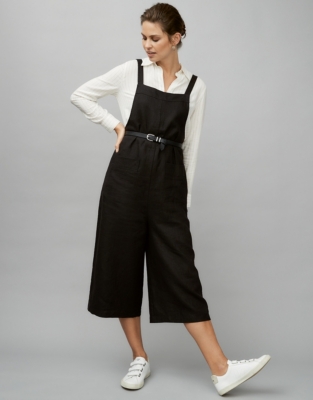 jumpsuit linen black