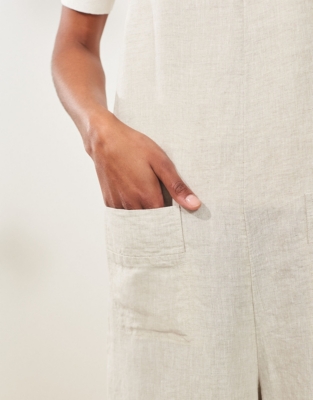 Linen Jumpsuit | Dresses & Skirts | The White Company US