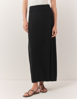 Linen Knitted Skirt